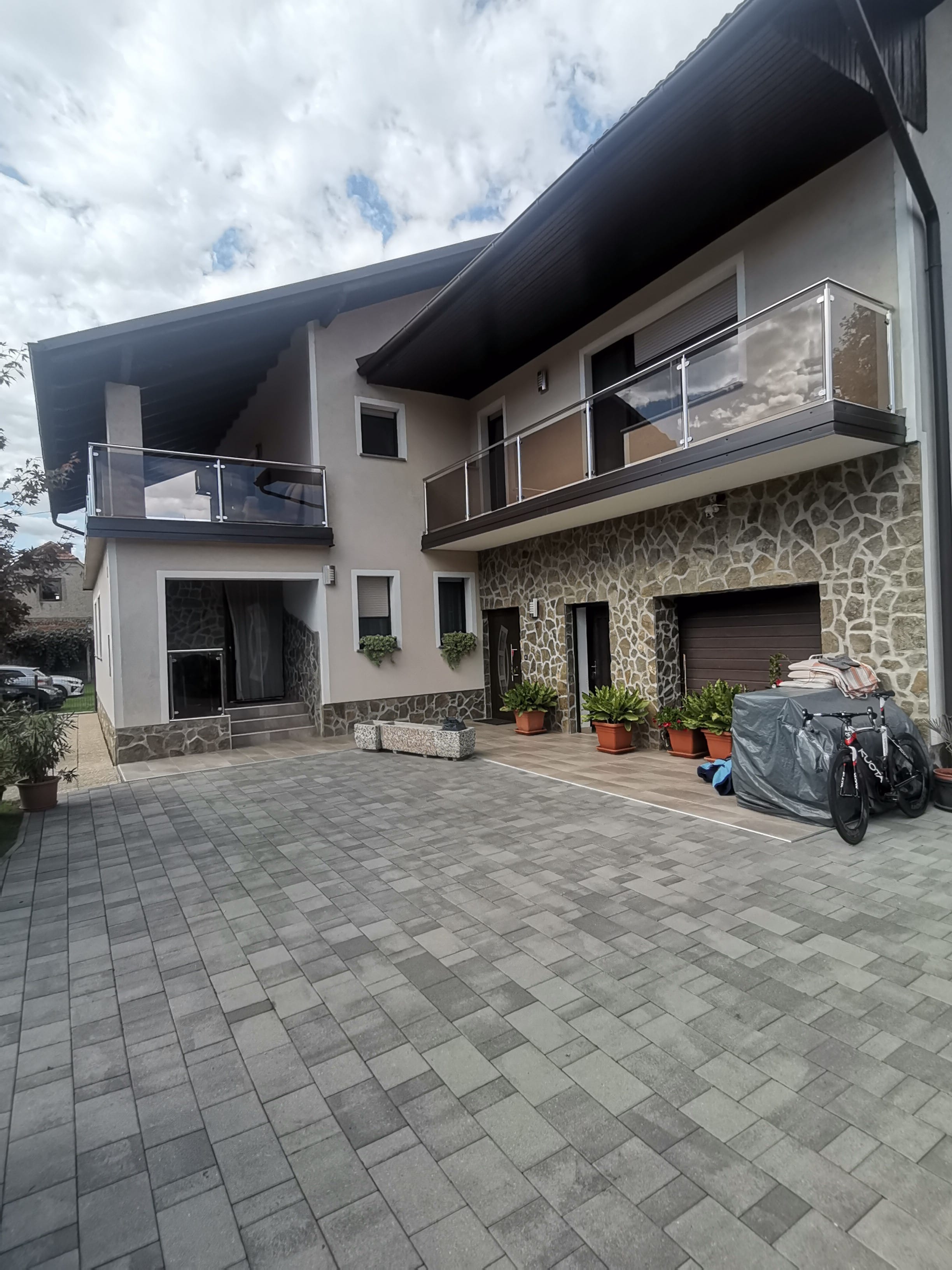 Steklene inox ograje Krško